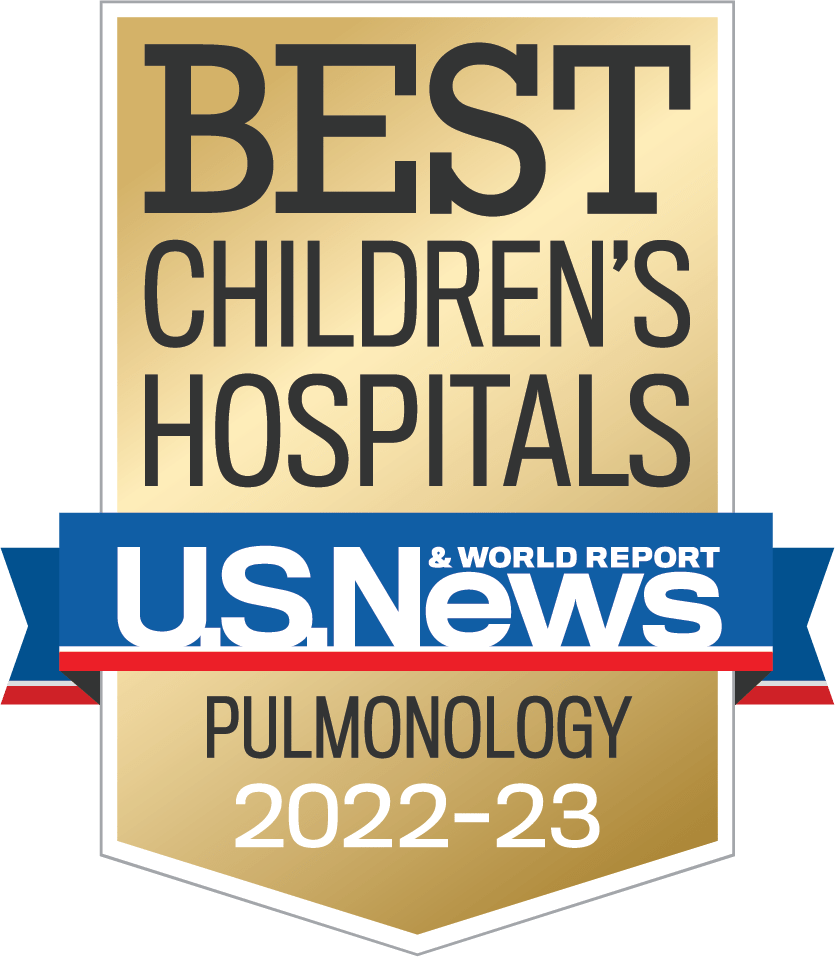 U.S. News & World Report: Best Children's Hospital 2022-23: Pulmonology
